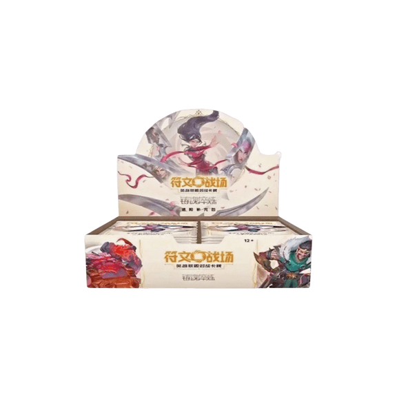Chinese Language Riftbound: League of Legends Trading Card Game: SpiritForged Jumbo Booster Display Box (12 Packs)