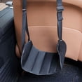 thumbnail image 3 of Rest for Car, Desk & Outdoor - Portable Hanging Footrest Sling for Travel, Camping, Long Drives - Adjustable Leg Support Relieves Fatigue B, 3 of 6