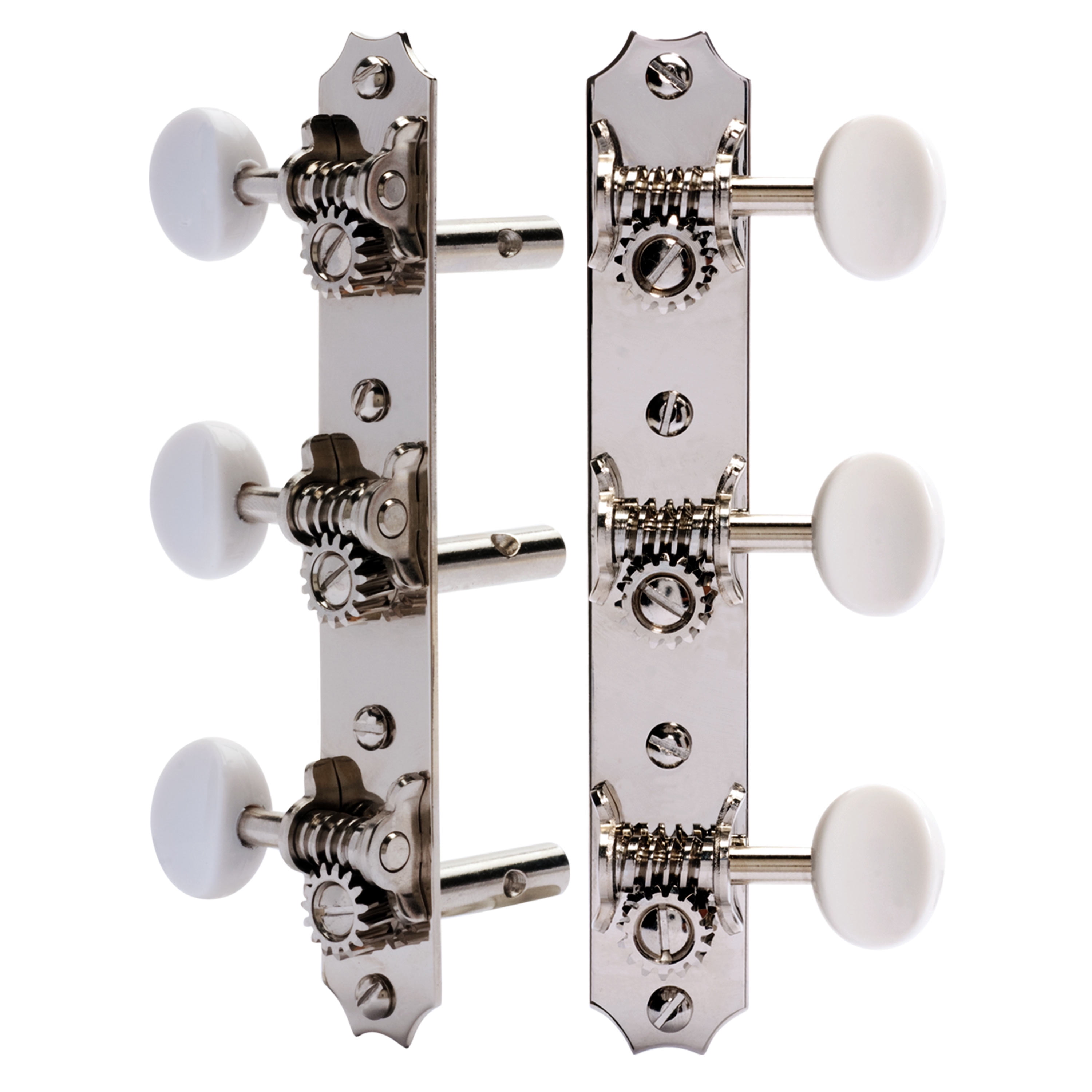 Golden Age Restoration Tuners for Slotted Peghead Guitar Scallopend
