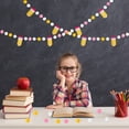 thumbnail image 4 of Guirnalda de lápices Banner Whaline Back to School con pompón de fieltro de 2,5 m, 4 of 6