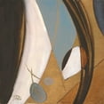 thumbnail image 2 of Pinto, Patricia 15x15 Black Ornate Wood Framed with Double Matting Museum Art Print Titled - Eco-Chic with Blue I, 2 of 4