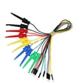 thumbnail image 1 of Kenally 10 Uds. Tira de gancho de prueba tipo Cable analizador duradero resistencia a altas temperaturas accesorio de medida estable para coche Medidores de medidas dimensionales, 1 of 6