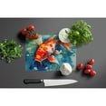 thumbnail image 4 of Koi Fish Glass Cutting Board Large 12 in x 15 in, 4 of 5