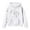 White, variant on WOYY Toddler Girls Graphic Hoodie Horse Print Long Sleeve Hooded Sweatshirt, Sizes 4-5T