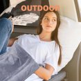 thumbnail image 4 of SNNROO 1pc Graphene Heating Pad  Single Person Polyester Fabric Low Power 30W  with Self-Regulating Temperature Control  for Knees  Neck  Shoulders  Washable  No Battery  with Ideal Gift, 4 of 6