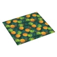 thumbnail image 2 of Naloa Pineapples with Palm Leaves Dish Drying Mat for Kitchen Counter, Heat Resistant Drainer Mats, Absorbent Draining Mat,Dish Rack Pad,16"x18", 2 of 8