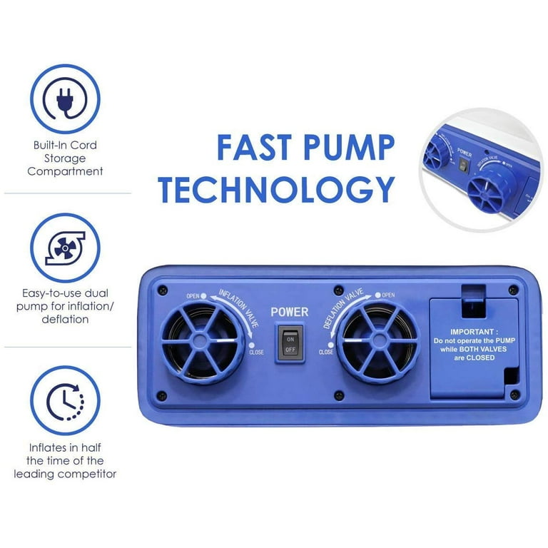 Enerplex luxury double high air mattress with built in pump deals
