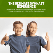 Jumpking Pro-Series Rectangle Trampoline 10’ x 16’ - No Other Trampoline Can Compete (Black/Orange)