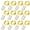 01 Warm White, variant on 12 Pack Fairy Lights Battery Operated String Lights 7FT 20LED Christmas Lights Silver Wire Jar Lights for Wedding Birthday Party Ceremony Thanksgiving Decoration, Pink