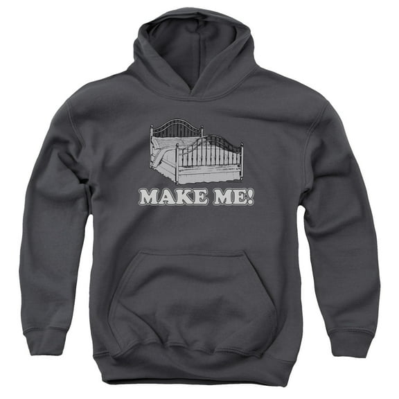 - Make Me - Youth Hooded Sweatshirt - Medium