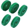 thumbnail image 2 of 5 Pack Garden Tie Green Strap Plant Supports Gentle on Plants Pre-Cut Design Tearable Reusable Sturdy Multi-Purpose for Home Garden Balcony Office, 2 of 8