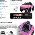 thumbnail image 6 of Lamborghini 12V Kids Electric Cars, Battery Powered Ride on Cars with Remote Control, Toddler Ride On Toys for 3+Years Olds Girls Boys, Pink, 6 of 10