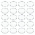 thumbnail image 1 of MasteelfCA 100Pcs Clear Coin Cases Coin Containers Boxes Single Coin Holders Coin Protective Case, 1 of 9