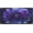 D:Color 3, variant on Flower Purple License Plate Rust-Free Front License Plates Decorative | Beautiful Car Plate for Women Men Waterproof Aluminum Car Decor Accessories Novelty Vanity Tag Fit Truck SUV Rv 12" X 6"