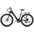 thumbnail image 3 of Schwinn Parkwood Electric Comfort Hybrid Bike , 27.5 Inch Wheel, Blue, 3 of 9