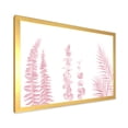 thumbnail image 2 of Designart 'Palm Branches and Blush Pinkeucalyptus' Shabby Chic Framed Art Print, 2 of 4