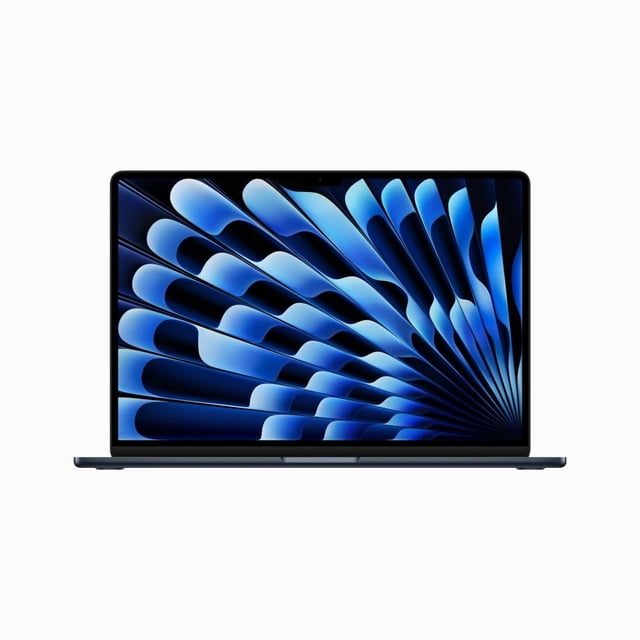 MacBook Apple Air 15 pulgadas M2 chip 8 Núcleos 8GB RAM y 256GB Color Medianoche