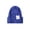 Blue, variant on Women's Solid Color Knit Beanie Hat, Cable Knit Design with Rolled Brim and Ear Flaps for Winter Warmth, Casual Wool Blend Hat for Cold Weather Protection and Street Style JN