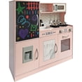 thumbnail image 4 of Cocina Juguete Rosa Niñas Infantil Madera Moderna Accesorios, 4 of 5