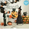 thumbnail image 4 of 45 inch Halloween Pumpkin Stacker Anagram Foil Mylar Balloon - Party Supplies Decorations, 4 of 4