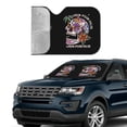 thumbnail image 4 of XMXT Car Sun Shade Windshield, Lorem Ipsum Dolor Slogan Sunshade for Car Windshield Sun Shades for Car SUV Truck, m, 4 of 9