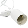 thumbnail image 4 of Yi Lighting 12 Ft E26/E27 Socket Extension Hanging Lantern Pendant Light Holder Lamp Cord Cable, 4 of 5