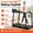 Black, variant on Noaman Walking Treadmill for Seniors & Recovery with Extended Safety Handrails, 300 lbs Capacity, 2.5HP Foldable Portable Treadmill for Home, Smart APP Control & Joint Protection Shock Absorption