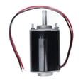 thumbnail image 2 of Uadme Motor DC de imán Permanente - Motores eléctricos de Alta Velocidad para cortacéspedes CW CCW Longitud del Eje de 26 mm(12V 3500RPM), 2 of 14
