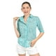 thumbnail image 1 of Blusa transparente con encanje Roman Fashion /Juvenil, 8042 (Menta) verde claro EG, 1 of 4