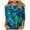 Multicolor#02, variant on 3/4 Length Sleeve Tops for Women Loose Fit Casual Beach Tropical Printed Summer Crewneck Oversized Tunic Blouse Lightweight Cozy Graphic Vacation T-Shirts Multicolor#05 M