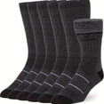 thumbnail image 3 of Velvet Velvet Hiking Socks for Warmth, Round Neck, Winter Boot Socks, Suitable for Both Men And Women, Pack of 3 Pairs., 3 of 8