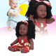 thumbnail image 5 of Muñeca Reborn, Expresiones Vívidas, Esquinas Redondeadas, Muñeca Africana, Muñeca Bebé De 12 Pulgadas Para Cumpleaños ANGGREK Descripción de la referencia, 5 of 5