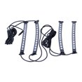 thumbnail image 5 of Tira de luces LED para coche, tira de luces activas con sonido, luces de ambiente Bluetooth, Kit de Iluminación ambiental interior, tira de luz LED de bajo consumo de energía remota con cable con 4 ba LHCER None, 5 of 5