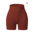 thumbnail image 2 of Pantalones Cortos Sin Costuras Qarigey Fitness Marrón L, 2 of 6