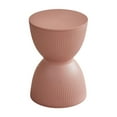 thumbnail image 4 of Taburete pequeño redondo para pies, taburete para cambiar zapatos, asiento sencillo y moderno, otomano versátil. Rosa, 4 of 9