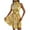 Yellow dresses for women 2023, variant on Summer Saving Wycnly Sundresses for Women Sleeveless Halter Floral Mini Dresses Tie Waist Flowy Ruffle Swing Boho Beach Summer Dress Pink Up to 65% off