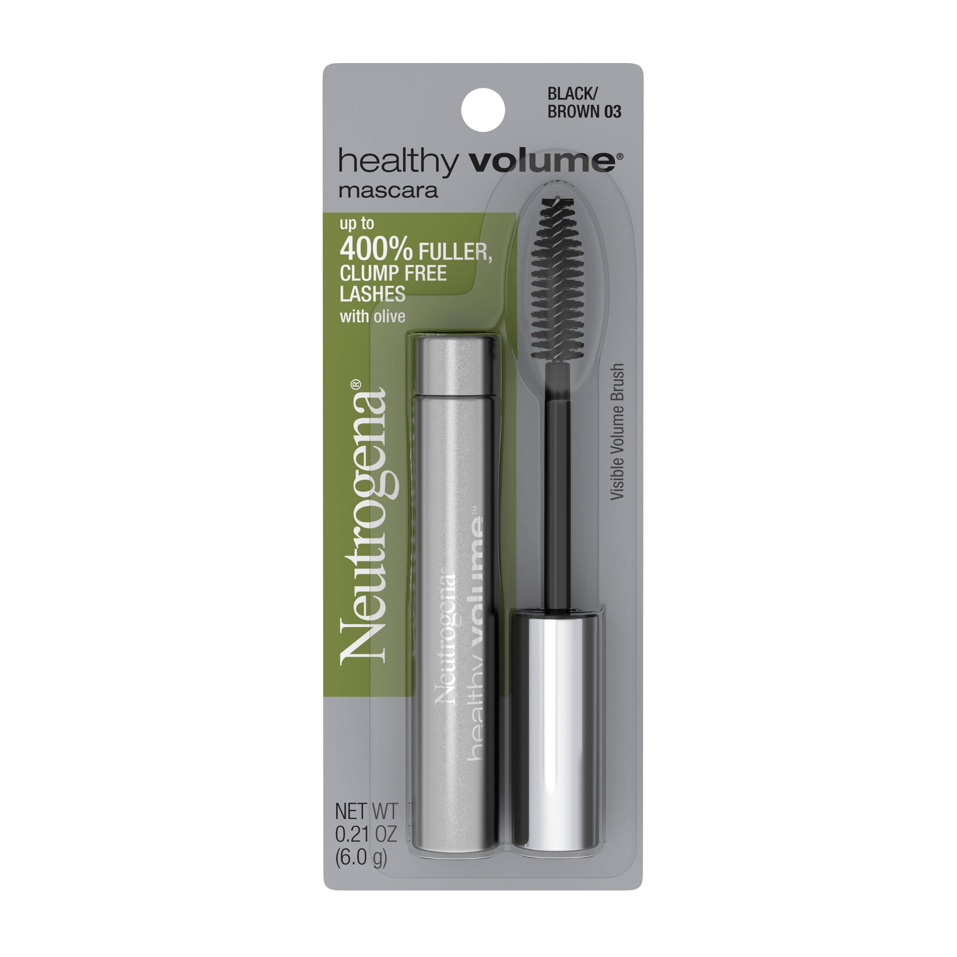 Neutrogena Healthy Volume LashPlumping Mascara, Volumizing and