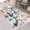 Blue, variant on Lanpei Cartoon Train Rug Game Carpet for Boys and Girls Bedroom Living Room Decoration Rug Soft Fluffy Non-Slip Washable, 47"x71"