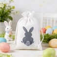 thumbnail image 3 of TechToyHub Easter Bunny Candy Bags 5.9x3.9in Polyester Favor Bags for Parties & Events,Small Treat Bags for Chocolates Snacks,Goodie Bags for Activities Promotional Distributions, 3 of 5