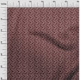 thumbnail image 2 of oneOone Silk Tabby Fabric Chevron Block Print Fabric BTY 42 Inch Wide, 2 of 4