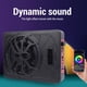 thumbnail image 3 of Sub Woofer De Submarañamiento De Automóvil De 10 Pulgadas, Subwoofer Con Energía Delgada De 800W Con Luz LED, Entrada Alta De Bajo Nivel, Control Remoto, Amplificador, 3 of 7