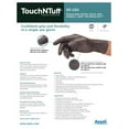 thumbnail image 3 of TouchNTuff 93-250 Nitrile Gloves - Disposable, Non-Latex, Grip, Gray, Size Medium (pack of 100), 3 of 3