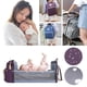 thumbnail image 1 of Bolsa de pañales multifuncional, portátil, plegable, de viaje para bebé, mochila grande, almohadillas para cambiar pañales, 1 of 12