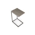 thumbnail image 2 of Steve Silver Kimball Metal Accent Chairside Table in Black and White, 2 of 3