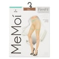 thumbnail image 4 of MeMoi Women's Half & Half Light Support Leg Nylon Pantyhose - Womens - Female (S, Honey), 4 of 4