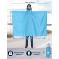 thumbnail image 2 of Poncho impermeable ANYOO ligero para adultos, 2 of 7