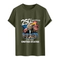thumbnail image 6 of Leey-World America 250 Mens Shirt 250 Years of Freedom 1776 2026 July 4th 250th Birthday T-Shirt(AG,L), 6 of 8