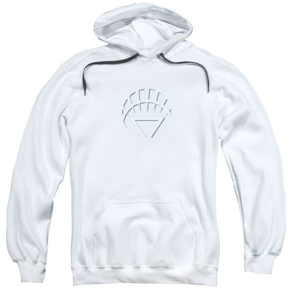 Green Lantern - White Lantern Logo - Pull-Over Hoodie - XX-Large