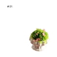thumbnail image 5 of 1/12PCS Doll House Miniature Mini Potted Plants Model Fairy Garden Decoration Ornaments Potted Fake Succulents Decoration Artificial Succulent Sets Mini Plants for Flower Arrangement, 5 of 8