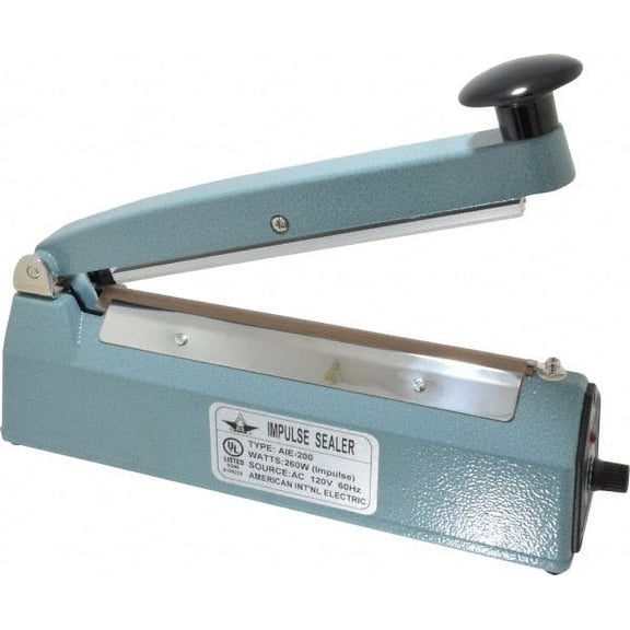 Value Collection 8" Max Seal, 4 mil Thick, Table Top Thermal Impulse Sealer 260 Watts